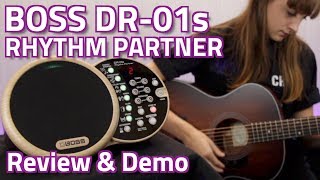 BOSS DR01S Rhythm Partner  Review amp Demo [upl. by Nyrmac]