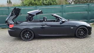 BMW e93 325i cabrio top down [upl. by Kirit]