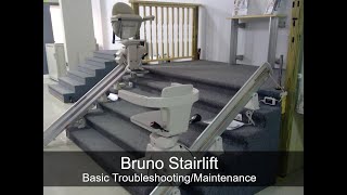 Bruno Stairlift  Basic Troubleshooting Guide [upl. by Alpheus]