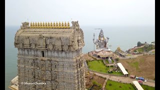 Murdeshwara  Aerial Film  Murudeshwar  Karnataka  One State Many Worlds  Temple Town [upl. by Rebel]