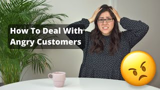 How to Deal With Angry Customers – 8 Tips and Examples [upl. by Verile728]