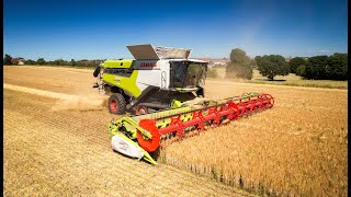 Olly Blogs  Claas Lexion 8700TT 4k [upl. by Oedama]