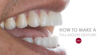 How To Make a Full Denture Start To Finish [upl. by Anela]