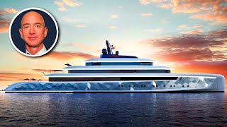 Inside Jeff Bezos New 500 Million Mega Yacht [upl. by Thurlough456]