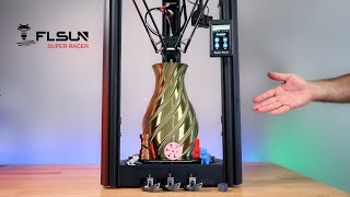 Flsun SR Super Racer  Delta 3D Printer  Unbox amp Setup [upl. by Gnehs546]