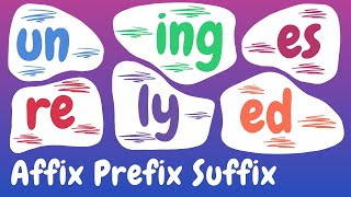 How To Explain Affixes Prefixes Suffixes  English Grammar Lessons [upl. by Aliemaj]