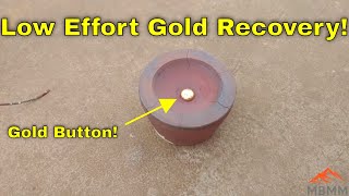 Recover the Most Gold with the Least Effort  Production Smelting Techniques [upl. by Cleti137]