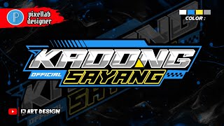 CARA MEMBUAT LOGO RACING KEREN DI PIXELLAB TERBARU 2024 [upl. by Ahsiram]