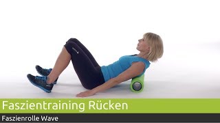 Faszientraining für den Rücken Übung mit Rolle in Querposition  PINOFIT [upl. by Sophi]