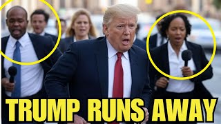 Trump RUNS from REPORTERS ONE DAY After Zelensky DISASTER MEETING [upl. by Alexandre]