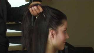 How to Do a HalfUp HalfDown Hairstyle Fashion amp Beauty ModernMom [upl. by Eivets]