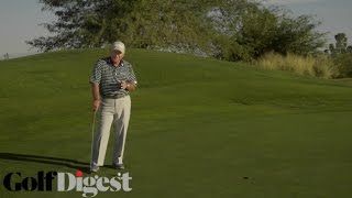 Butch Harmon How To Hit A Downhill Putt [upl. by Nikoletta]