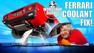 Edd China FIXES Seized FERRARI Water Pump amp Overhauls ANTIFREEZE [upl. by Mikaela]