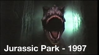 Jurassic Park The Ride  1997  Universal Studios Hollywood [upl. by Illa613]