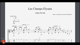 Joe Dassin  Champs Elysées  Guitar Pro Tab [upl. by Riva]