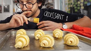 I Try To Make Croissants For The First Time [upl. by Annodahs]