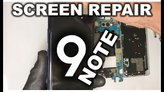 Samsung Galaxy Note 9  How to Take Apart amp Replace LCD Glass Screen [upl. by Aroled]