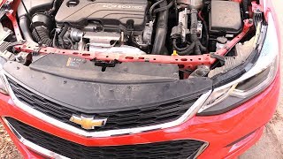 Chevy Cruze Headlight Change Easy [upl. by Woodman]