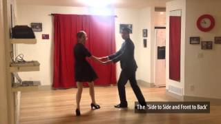 Learn to Swing Dance Lindy Hop  Level 1 Lesson 1 Lindy Hop  Lindy Ladder  Shauna Marble [upl. by Vez279]