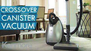 Kenmore Elite CrossOver Canister Vacuum Approved HEPA Vacuum Cleaner  Kenmore [upl. by Giddings]