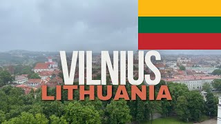 【Vilnius Lithuania】Walking Tour 4K [upl. by Joelynn298]