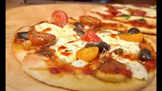 Easy Pita Bread Pizza  Christine Cushing [upl. by Baggs]