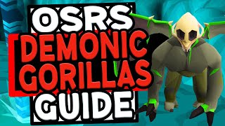 The Ultimate Demonic Gorilla Guide OSRS [upl. by Rebhun]