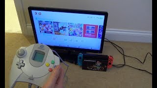 How to use a SEGA Dreamcast Controller on Nintendo Switch [upl. by Casar]