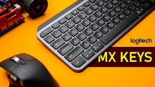 Low Profile Done RIGHT Logitech MX Keys Review [upl. by Llerrah]