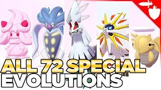 All 72 Special Evolutions in Pokemon Sword and Shield [upl. by Adnahsat]