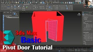 3ds Max Pivot Door Tutorial [upl. by Corsetti]