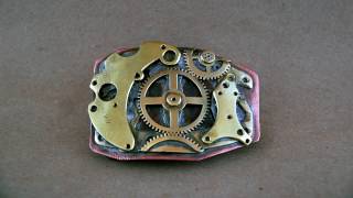 DIY belt buckle [upl. by Ahsenad368]