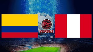 COLOMBIA vs PERU  WORLD CUP QUALIFIERS 2024 [upl. by Kong]