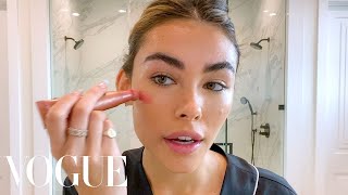 Madison Beer’s Guide to Soap Brows and Easy Blush  Beauty Secrets  Vogue [upl. by Nord135]