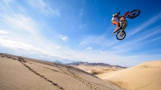 A Freeride Motocross Paradise in the Dunes of the Mojave [upl. by Novrej396]