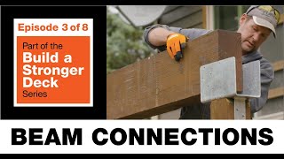 Build a Stronger Deck Beam Connections [upl. by Shevlo]