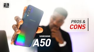 Samsung Galaxy A50 Review After 30 Days of Use [upl. by Nospmas]