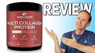 Wholesome Wellness Multi Collagen Review [upl. by Lougheed248]