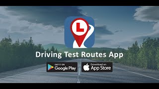 Driving Test Routes App  How it Works [upl. by Olimreh284]