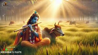 Krishna’s Flute A Path to Tranquility  Indian Flute Meditation  Stress Relief [upl. by Nivel400]