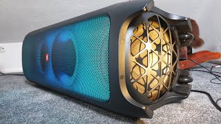 JBL Partybox 1000 CRAZY SUBWOOFER BASS TEST [upl. by Evangelin800]