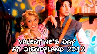 Valentines Day at Disneyland 2012 [upl. by Yanahc770]