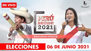 🔴 EN VIVO  Elecciones Presidenciales Perú 2021 sigue los detalles de la jornada  Parte 2 [upl. by Arreic272]