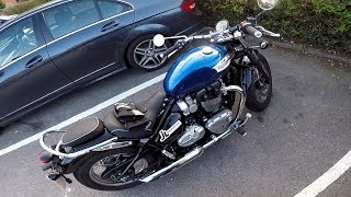 TRIUMPH SPEEDMASTER TEST RIDE REVIEW [upl. by Annalee]