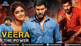 Veera The Power Movie  Hindi Dubbed Movies  Vishal  Dimple Hayathi  Yogi Babu  Hindi Movie [upl. by Laertnom]