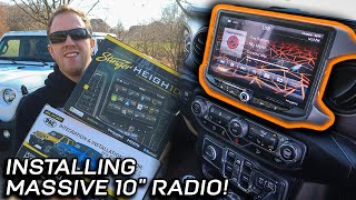 Wrangler JL  DIY Radio Install HEIGH10  HIGH END Sound amp TONS of features [upl. by Adest]