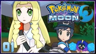 Pokemon Moon Part 1  Welcome to ALOLA Gameplay Walkthrough  Pokemon Sun Moon [upl. by Nannarb684]