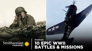 10 Epic WWII Battles amp Missions 🪂 Smithsonian Channel [upl. by Aicatsana938]