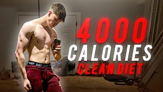 4000 Calorie Clean Bulking Diet For Gaining Muscle [upl. by Yeliab]