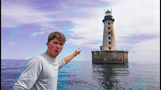 Exploring an Abandoned Light House from the 1800s VERY Creepy [upl. by Aisat]